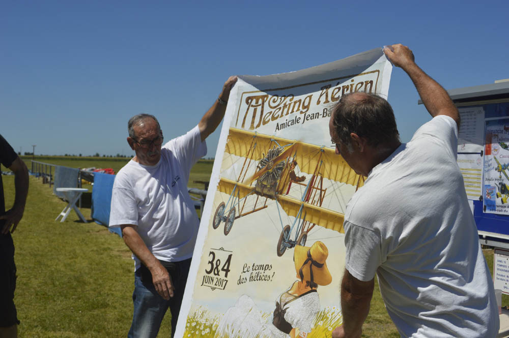 l'affiche officiel du show Aérien  de la ferté alais 2017