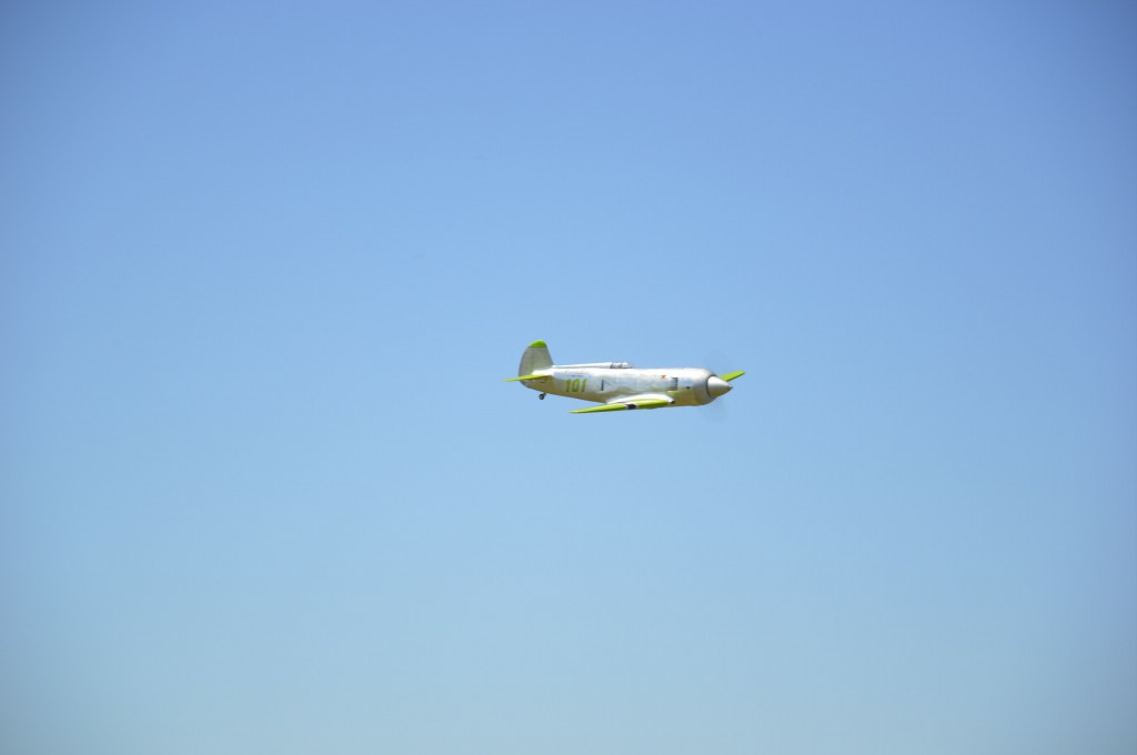 Yak 11 in the Blue Sky