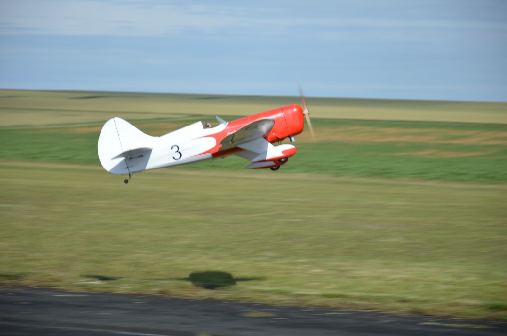 Décollage du  Gee Bee Sportster N°3 