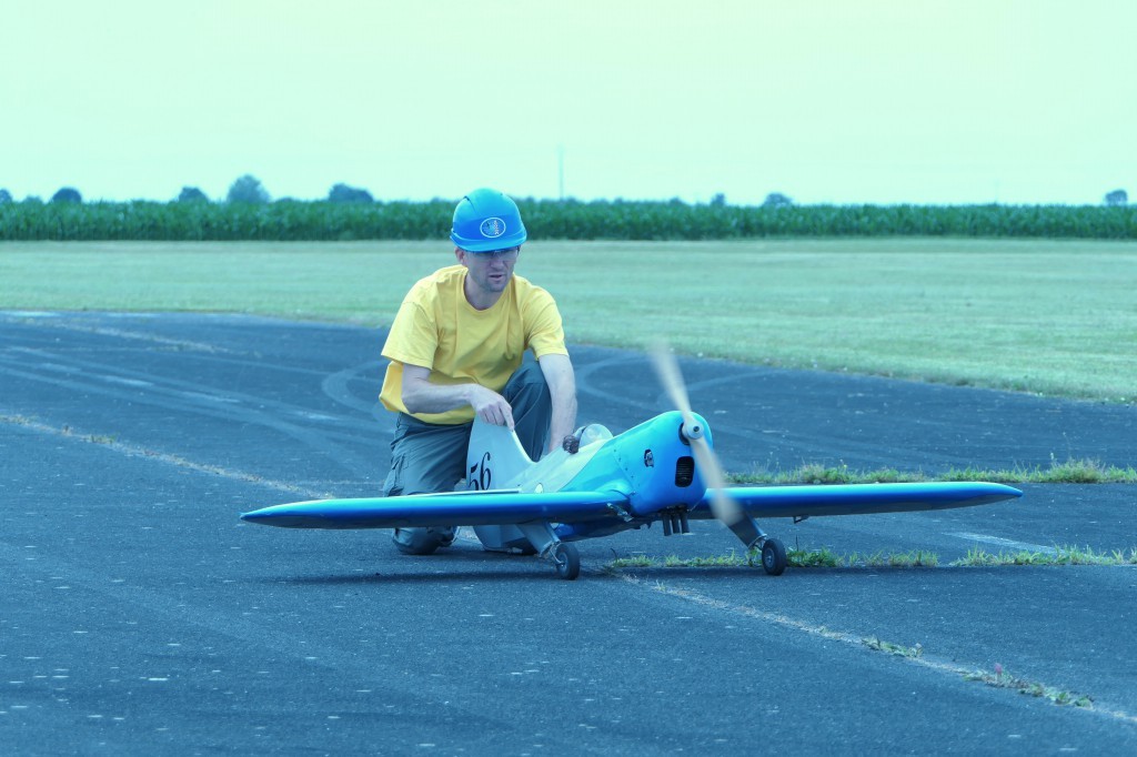 Eric et le Gee Bee Sportster de Vincent Colas