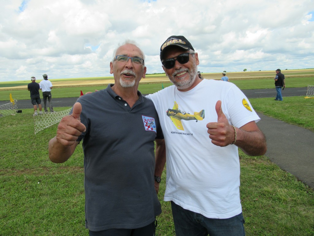 Grand sourire pour serge et Rémy 