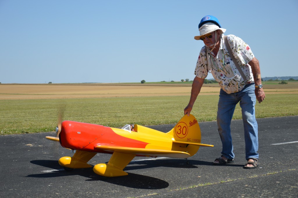  Claude Baudet et le Gee Bee d' Hervé