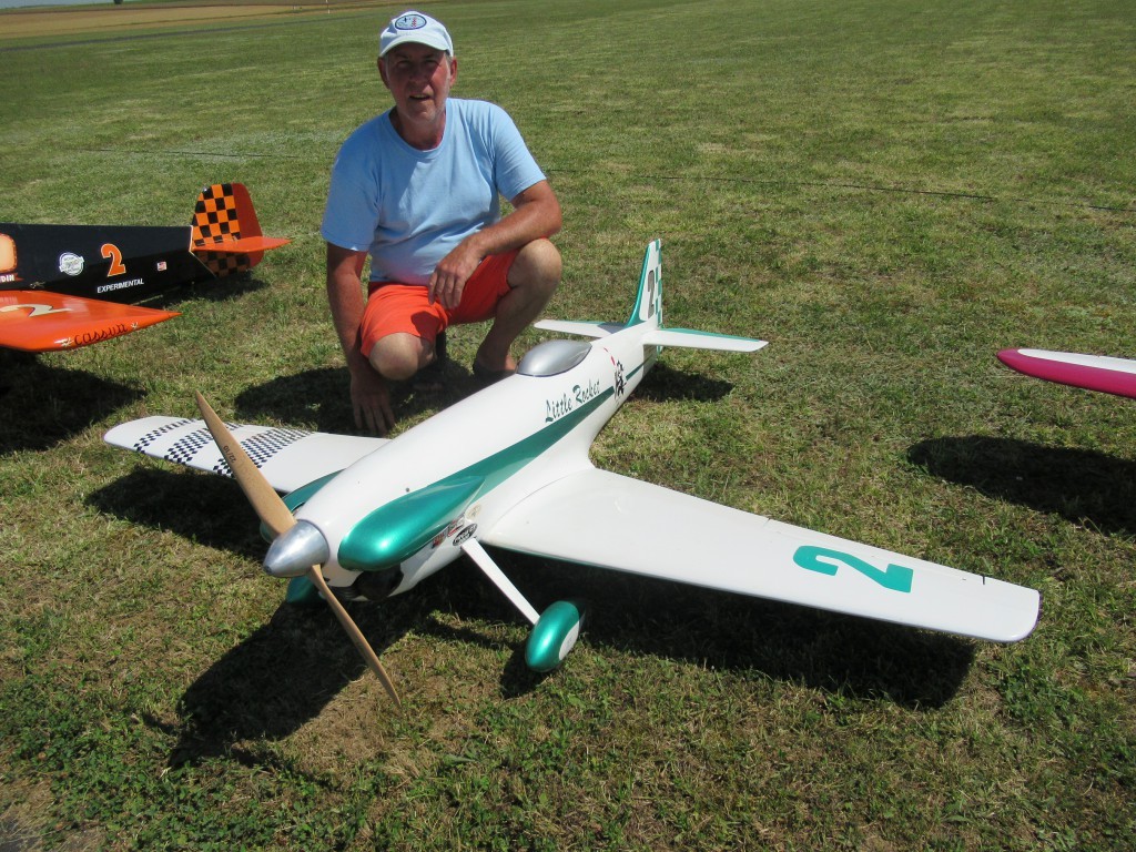 Patrick Baudin , pilote et organisateur de ces 2 jours de courses