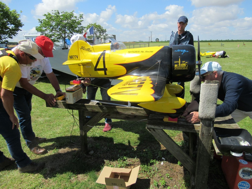 Au tour du Gee Bee Z de Serge 